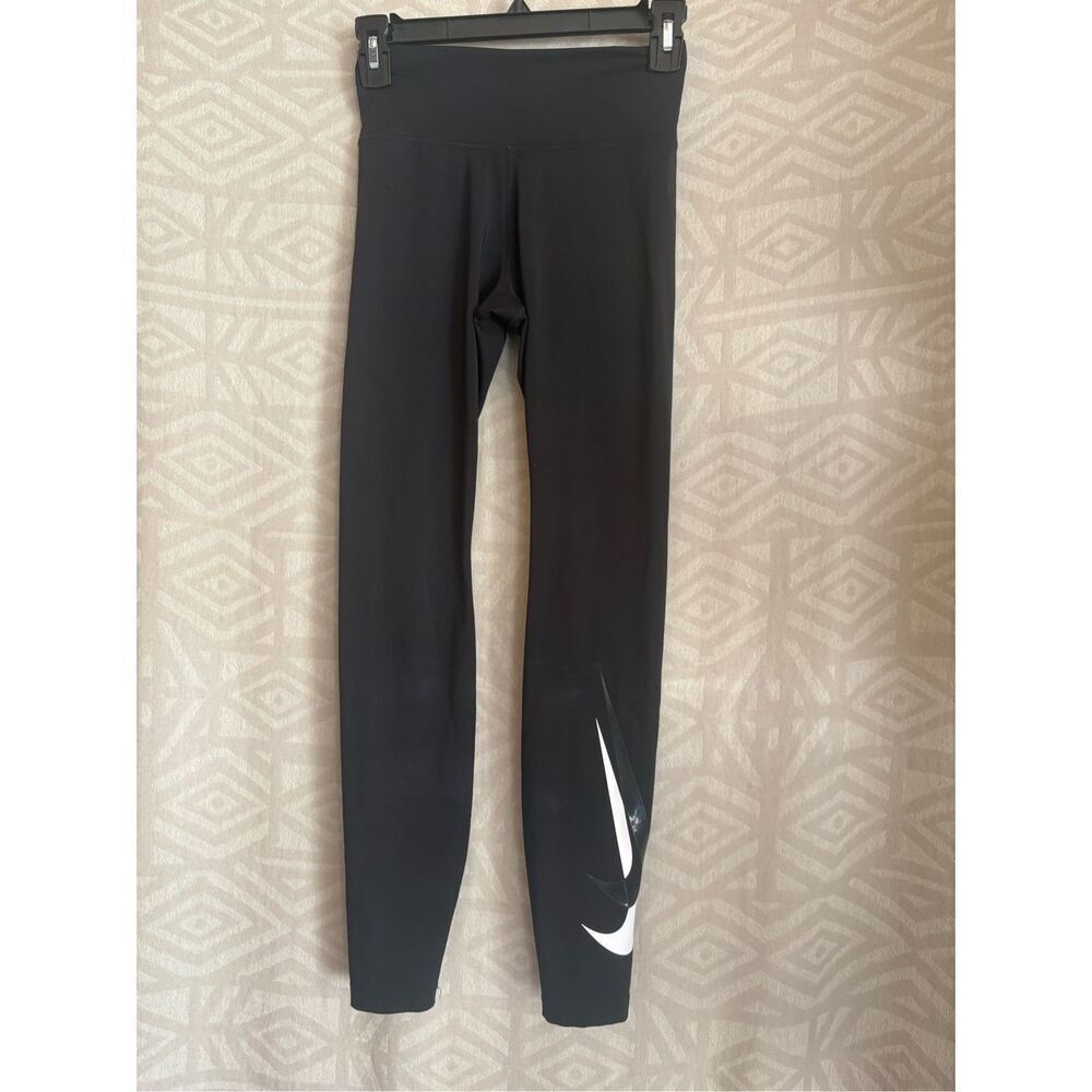 Nike Dri-FIT Leggings‎ XS Extra Small Black Athletic Yoga Running Activewear
